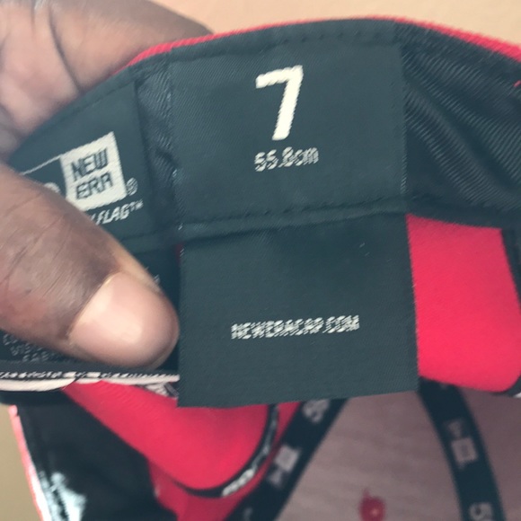 A’s hat red and white - Picture 4 of 4